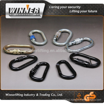 High security Carabiner and mini aluminum carabiner